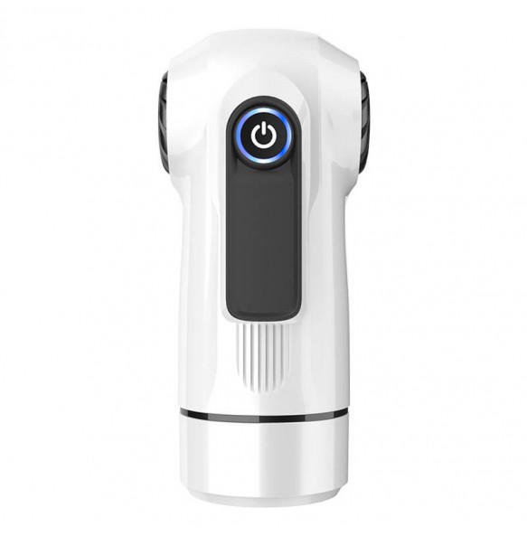 KOMOTOY - Sports Car Interactive Moaning Masturbator Cup (Chargeable - White)